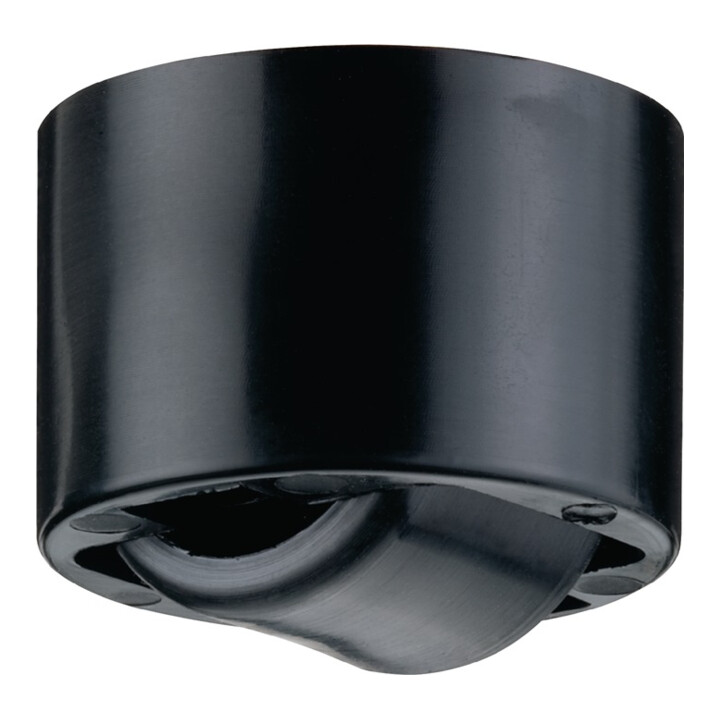 Roulette talon D.roue 25 mm cap.charge 50 kg surface de roulement dure p.sols te