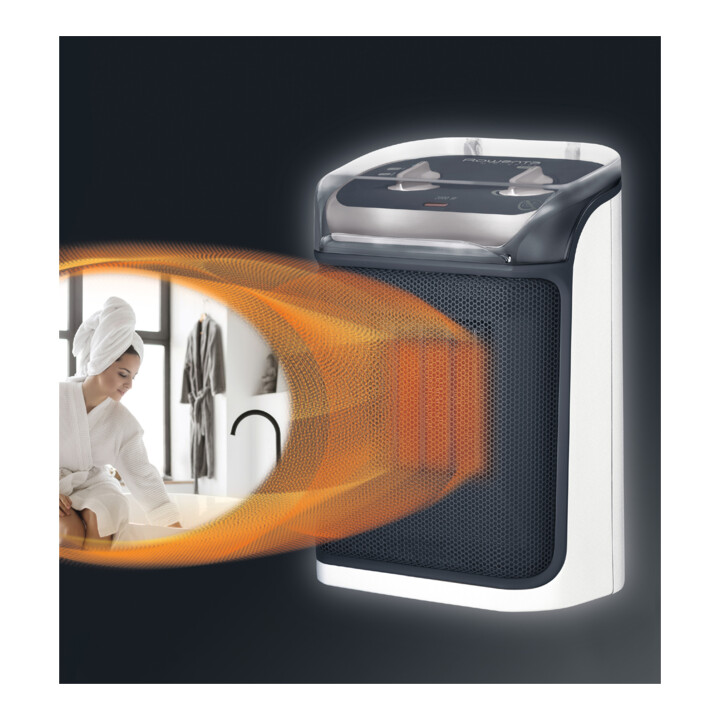 Rowenta ROW Keramik-Heizlüfter EXCEL Aqua Safe SO 9281 gr/ws