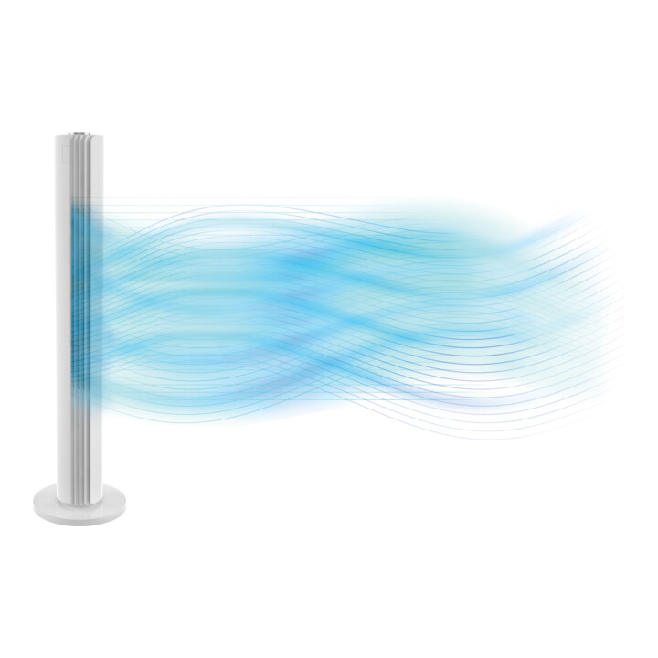 Rowenta ROW Turmventilator Extra Slim VU 6720 ws