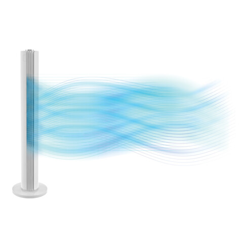 Rowenta ROW Turmventilator Extra Slim VU 6720 ws