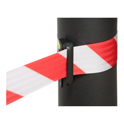 RS-GUIDESYSTEMS Clip mural plastique, noir