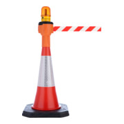 RS-GUIDESYSTEMS Feu clignotant pour cône de signalisation, plastique