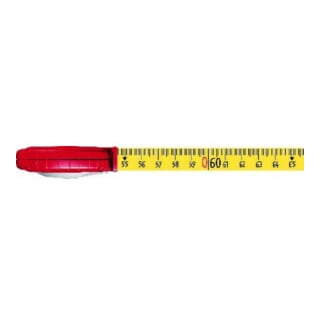 Ruban à étrier ERGOLINE L. 30 m l. de bande 13 mm A mm/cm EG II aluminium blanc