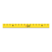 Ruban à étrier ERGOLINE L. 30 m l. de bande 13 mm B cm EG II aluminium jaune fib-4