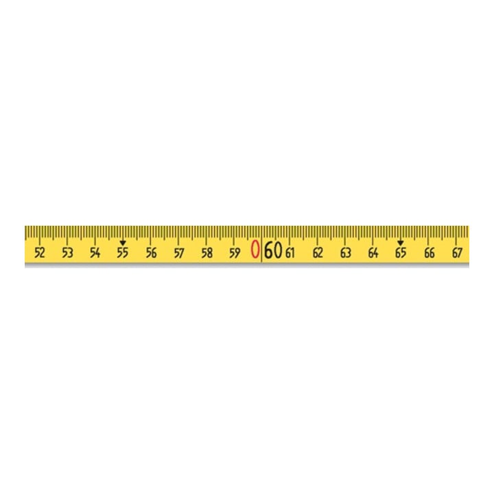 Ruban à étrier ERGOLINE L. 30 m l. de bande 13 mm B mm/cm EG II aluminium jaune
