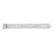 Ruban à obturateur L.400x16x45mm S.5mm D.16mm STA galv.gelb verz.rd GAH-4
