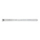 Ruban à obturateur L.600x13x40mm S.5mm D.13mm STA galv.gelb verz.rd GAH
