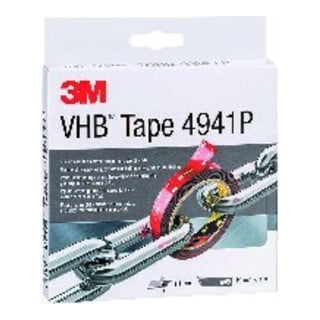 Ruban adhésif 3M VHB Tape 4941F, rouleau de 19 mm x 3 m, gris