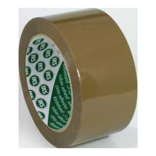 Ruban adhésif d'emballage en PP F29 marron L. 66 m l. 50 mm Rouleau IKS