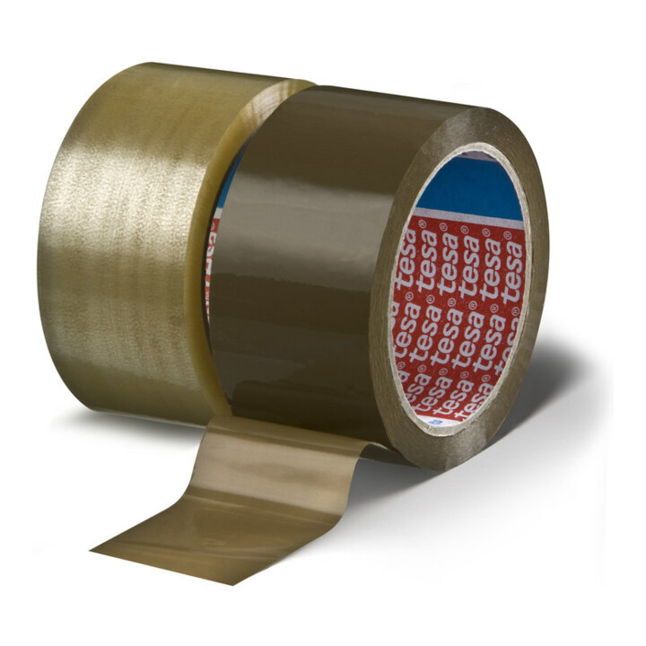 Ruban adhésif d'emballage en PP tesapack® 4280 incolore L. 66 m l. 50 mm Rouleau