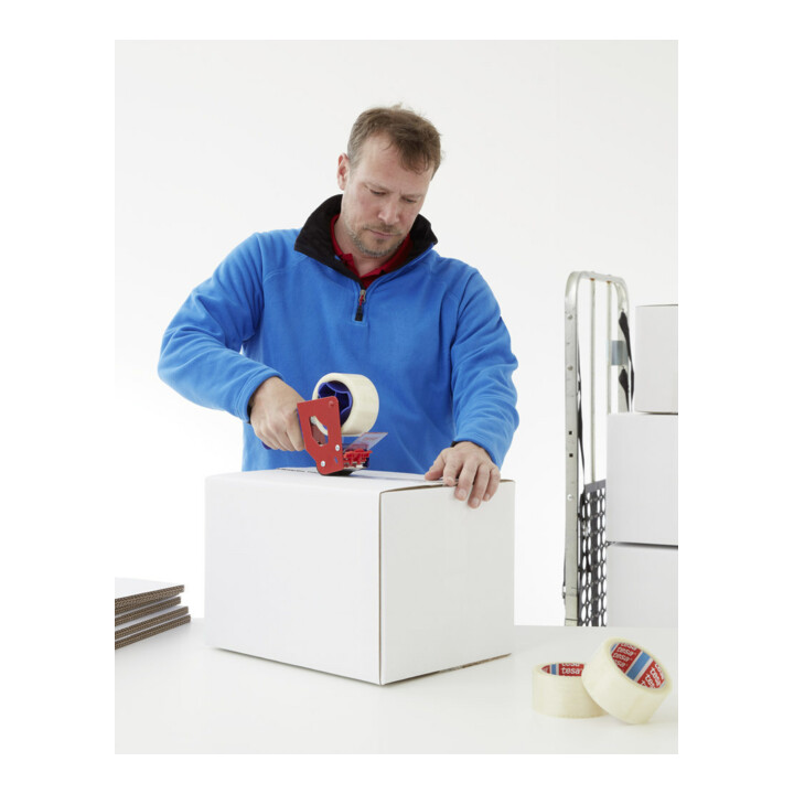Ruban adhésif d'emballage en PP tesapack® 4280 incolore L. 66 m l. 50 mm Rouleau
