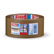 Ruban adhésif d'emballage en PVC tesapack® 4124 incolore L. 66 m l. 50 mm Roulea