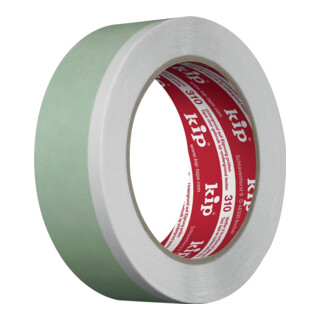 Ruban adhésif double face Duoband 310 L. 25 m l. 25 mm vert/blanc Rouleau KIP