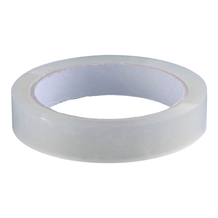 Ruban adhésif incolore polypropylène L. 66 m l. 12 mm Rouleau