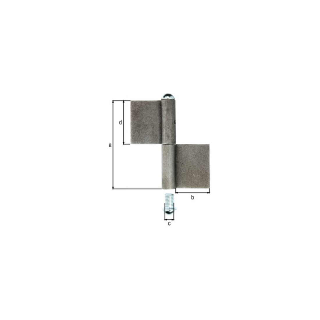Ruban de construction type K04 2 pièces pour le soudage de têtes rondes brutes STA 140/50/14/70mm