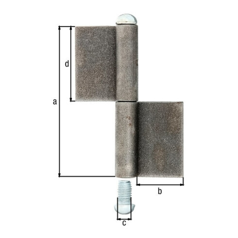 Ruban de construction type K04 2 pièces pour le soudage STA tête ronde non finie 100/30/9/50mm