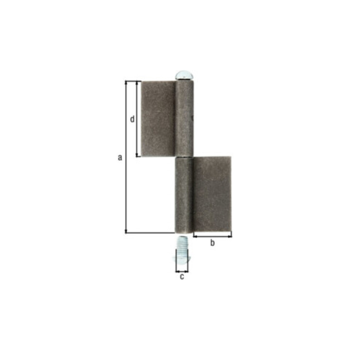 Ruban de construction type K04 2 pièces pour le soudage STA tête ronde non finie 120/30/9/60mm
