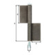 Ruban de construction type K04 2 pièces pour le soudage STA tête ronde non finie 120/30/9/60mm-3