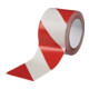 Ruban de marquage de sol Easy Tape PVC rouge/blanc L. 33 m l. 75 mm Rouleau ROCO-1