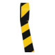 Ruban de marquage de sol ROCOL Easy Tape PVC noir/jaune longueur 33 m, rouleau longueur 50 mm-1