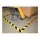 Ruban de marquage Eichner bicolore 50 mm x 33 m noir jaune