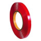 Ruban de montage double face 25 mm x 10 m, épaisseur 1 mm transparent-1