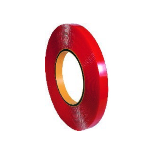 Ruban de montage double face 25 mm x 10 m, épaisseur 1 mm transparent