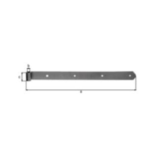 Ruban de tiroir B.40mm L.400x40mm S.4mm D.13mm VA rd GAH