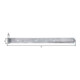 Ruban de tiroir L.45mm L.700x45mm S.5mm D.16mm STA TZN rd GAH-3