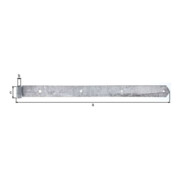 Ruban de tiroir L.45mm L.700x45mm S.5mm D.16mm STA TZN rd GAH-3