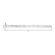 Ruban de tiroir L.45mm L.800x45mm S.5mm D.16mm STA TZN rd GAH