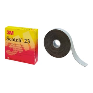 Ruban isolant auto-adhésif 3M Scotch 23  19 x 9 mm x m
