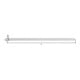 Ruban obturateur L.1200x20x60mm S.8mm D.20mm STA galv.gelb verz.rd GAH-4
