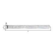 Ruban obturateur S.5mm D.13mm STA galv.galv.jaune galv.rd GAH-3