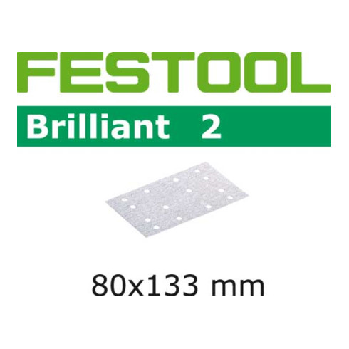 Rubans abrasifs Festool STF 80 x 133 P40 BR2/50 Brilliant 2