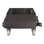 RUBBERMAID Chariot avec 4 roulettes collecteur de recyclage 60 l noir-5