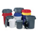 RUBBERMAID Couvercle empilable gris foncé Ø 400 mm pour bac polyvalent 38 l