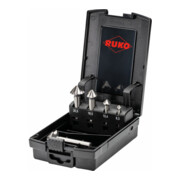 Ruko 5-teiliger ULTIMATECUT Kegel- und Entgratsenker-Satz DIN 335 90° Ø 6,3 - 10,4 - 16,5 - 20,5 - 25,0 mm-1