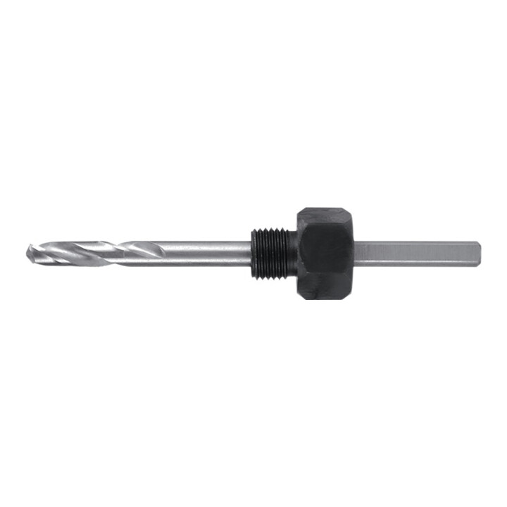 RUKO Aufnahmehalter inklusive Führungsbohrer HSS Co 5 HSS Co 8 Bimetall-Lochsägen Typ A4, für Lochsägen: Ø 14 - 30 mm