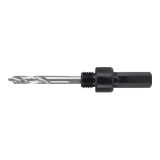 RUKO Aufnahmehalter inklusive Führungsbohrer HSS Co 5 HSS Co 8 Bimetall-Lochsägen Typ A5, für Lochsägen: Ø 14 - 30 mm