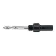 RUKO Aufnahmehalter inklusive Führungsbohrer HSS Co 5 HSS Co 8 Bimetall-Lochsägen Typ A5, für Lochsägen: Ø 14 - 30 mm-1