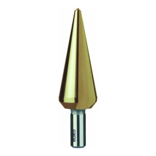 RUKO Blechschälbohrer Bohrber.4-20mm HSS TiN Gesamt-L.71mm Z.2