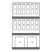 Ruko Blechschälbohrer-Modul HSS + HSS-TiN, mit Kreuzanschliff in Quadro Pack-4