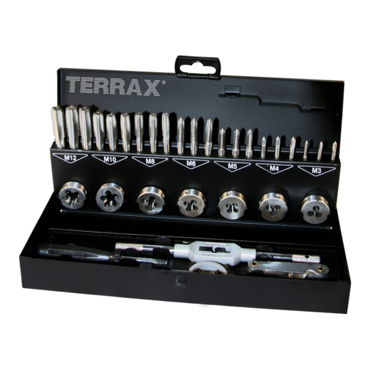RUKO Draadsnijgereedschap set HSS, 31-delig