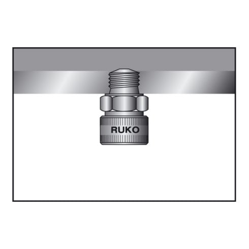 Ruko Ersatzstaubschutzkappe für Ventilschrauben M 24 - M 38