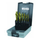 RUKO Flachsenkersatz DIN 373 M3-M10 mittel HSS TiN Z.3 Ku.-Kassette
