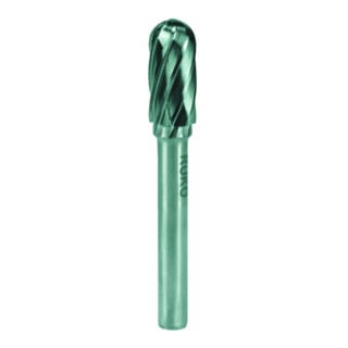 RUKO Frässtift Form C WRC D 12mm Kopflänge 25mm Schaftdurchmesser 6mm HM Verz.Alu