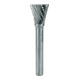 Ruko Frässtift Hartmetall Ø 10 mm, Kopflänge 10 mm