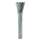Ruko Frässtift Hartmetall Ø 10 mm, Kopflänge 10 mm