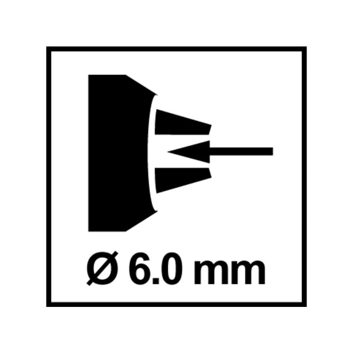 Ruko Frässtift Hartmetall Ø 8 mm, Kopflänge 25 mm